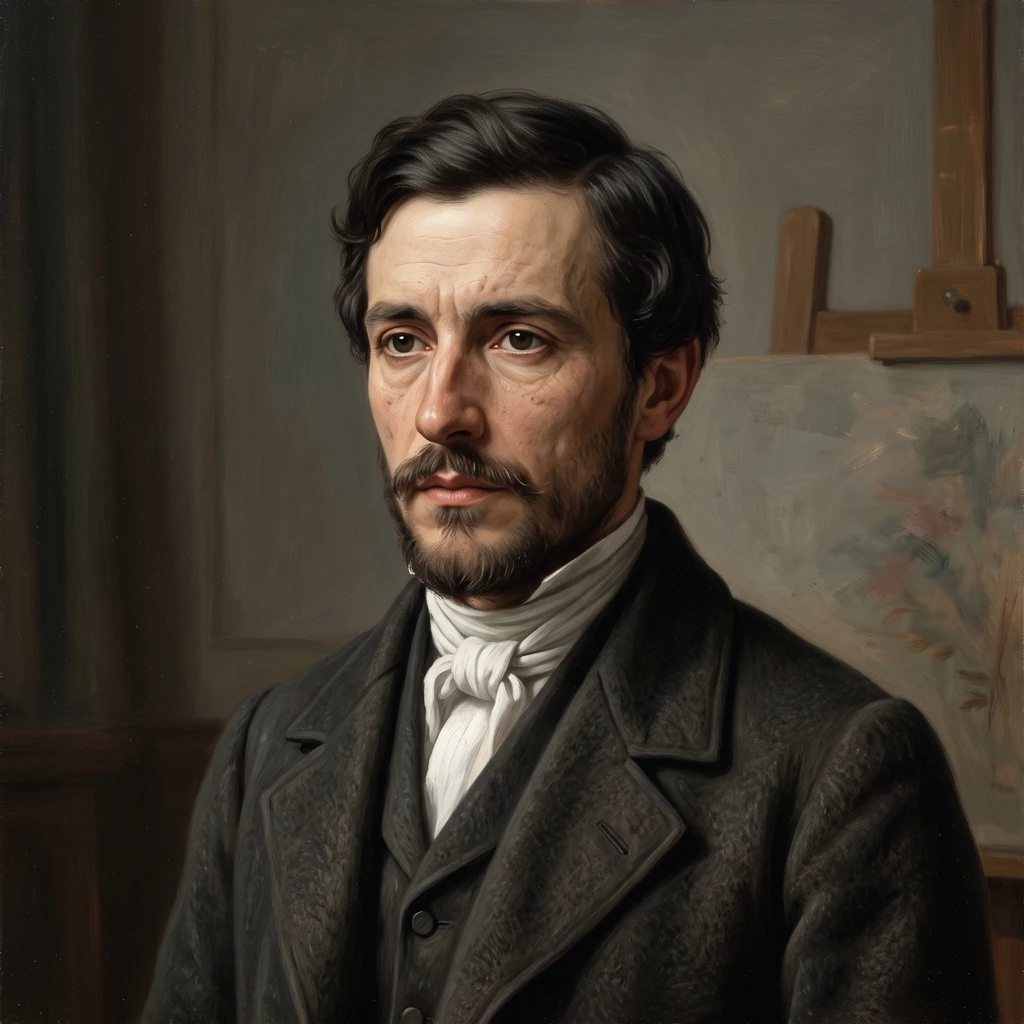Portrait of Prosper Marilhat