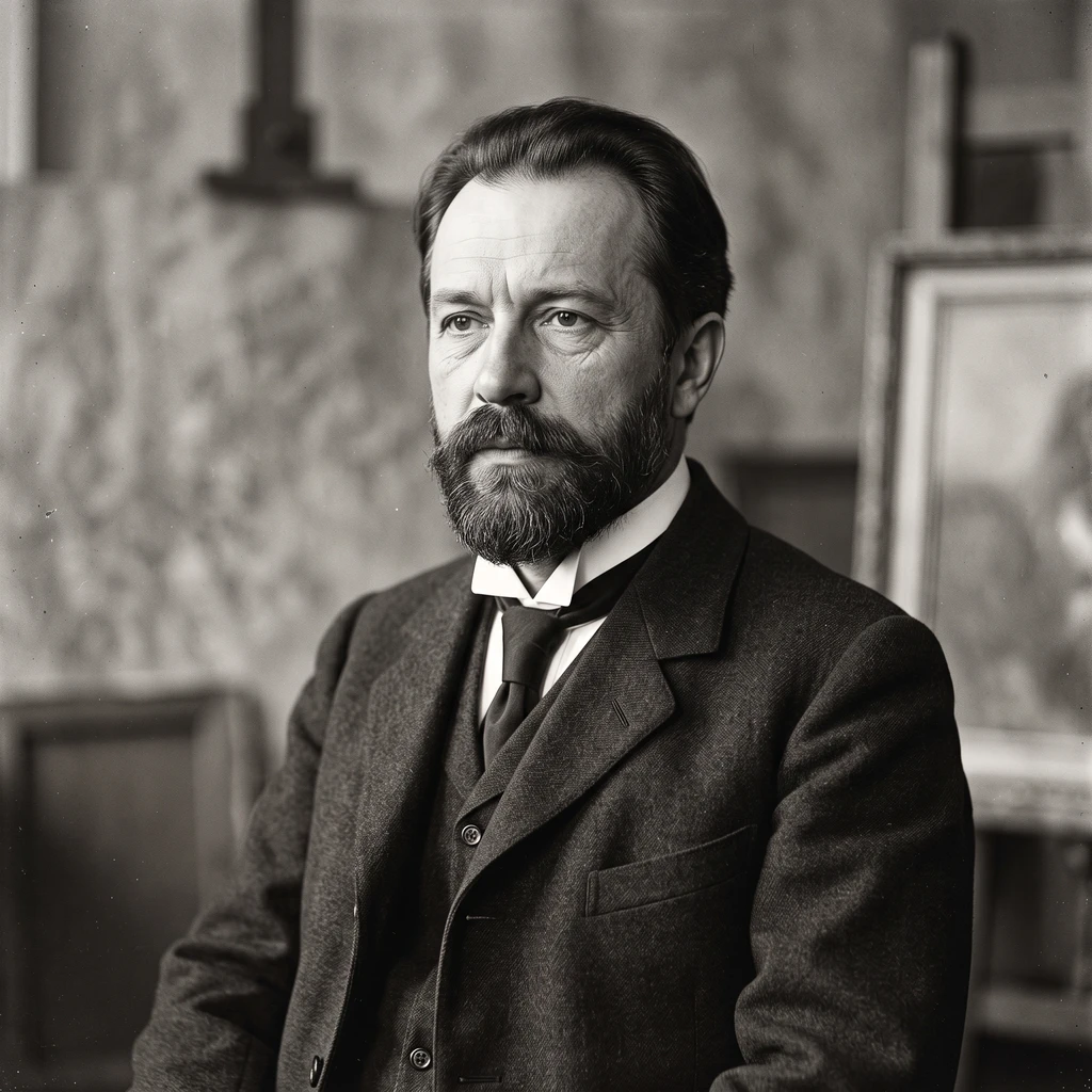Portrait of Aleksandr Vladimirovich Makovsky