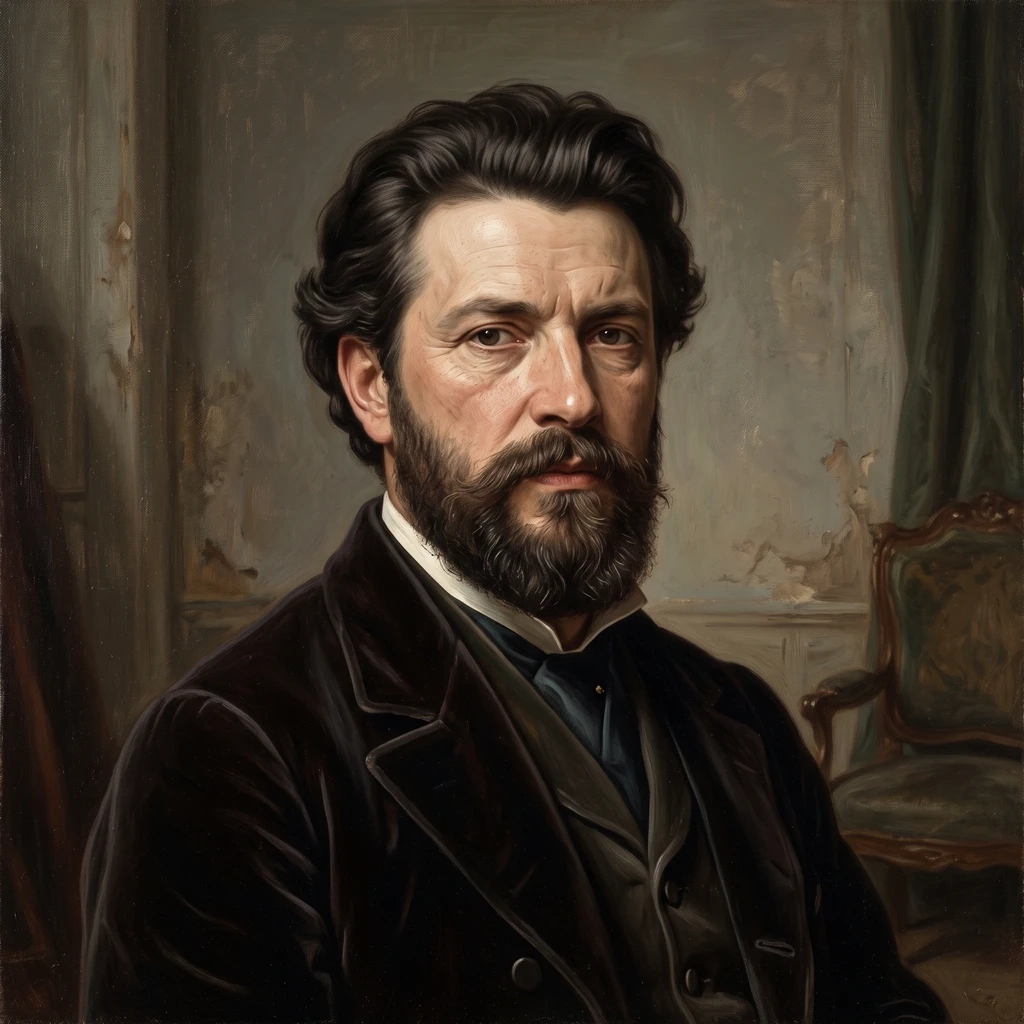 Portrait of Hans Makart