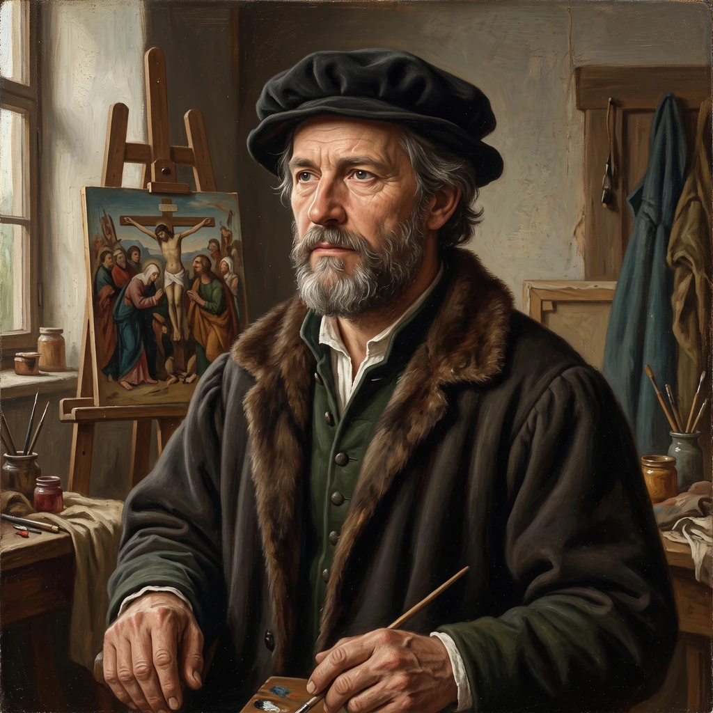 Portrait of Master M S