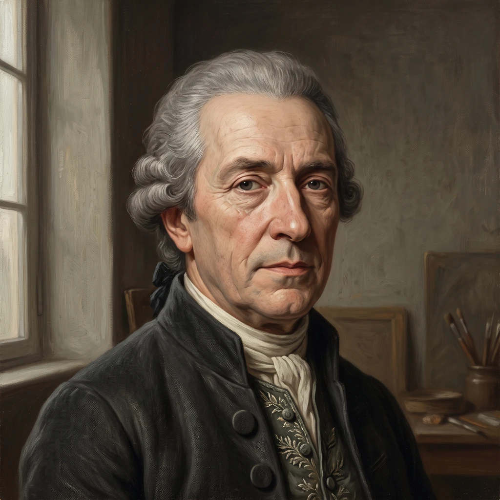 Portrait of Anton von Maron