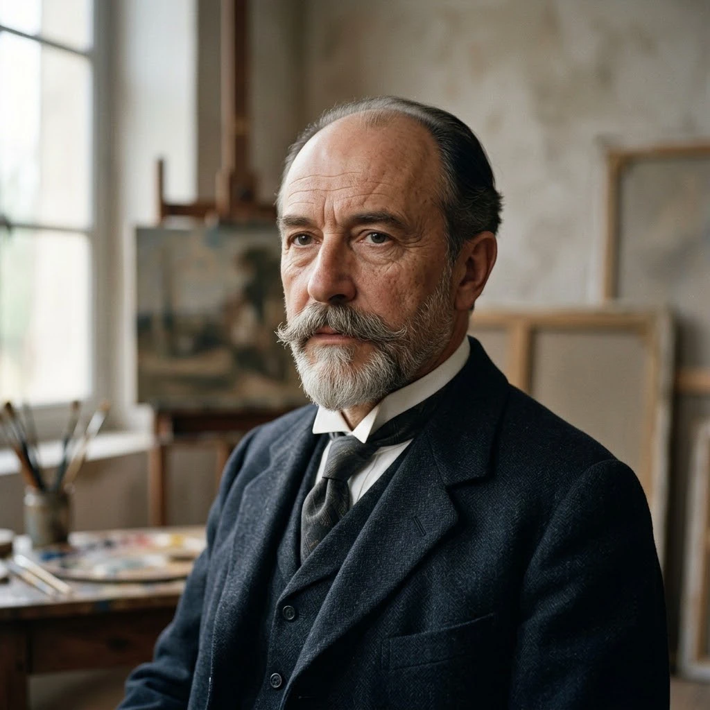 Portrait of Henri-Jean-Guillaume Martin