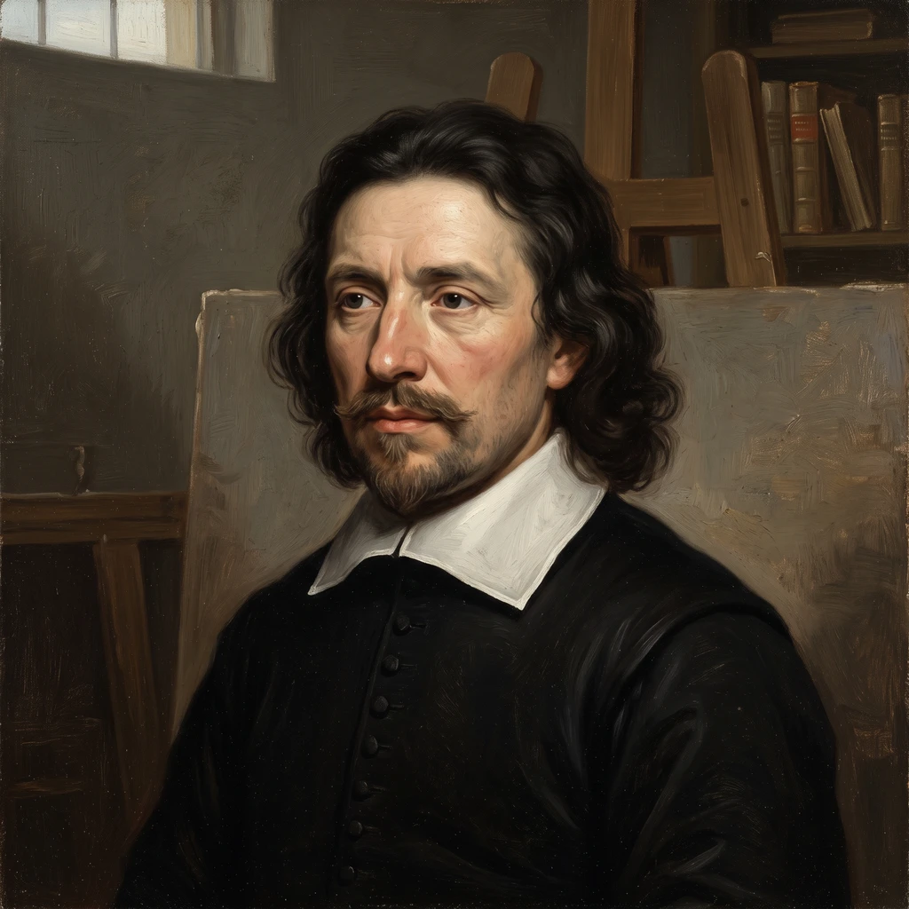 Portrait of Nicolaes Maes