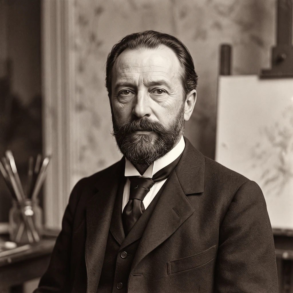 Portrait of Jules-Joseph Lefebvre