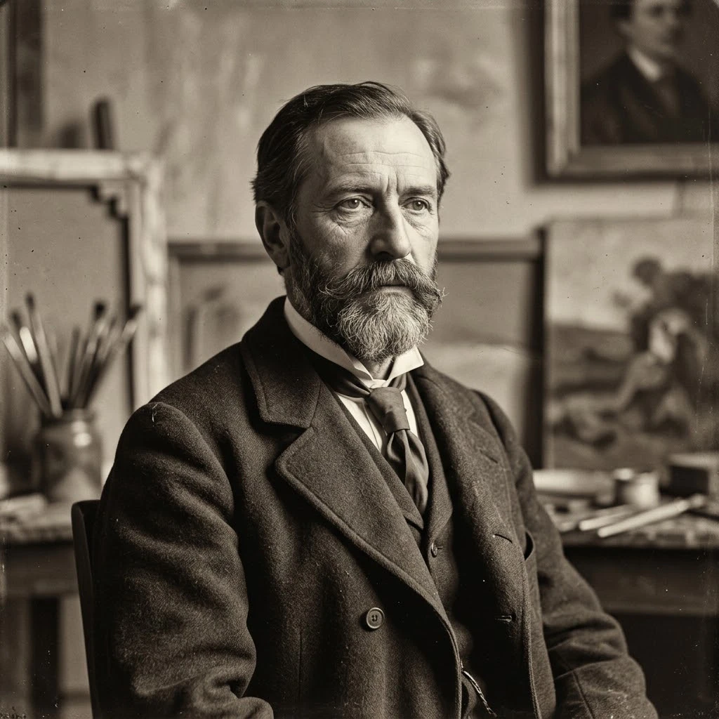 Portrait of Silvestro Lega