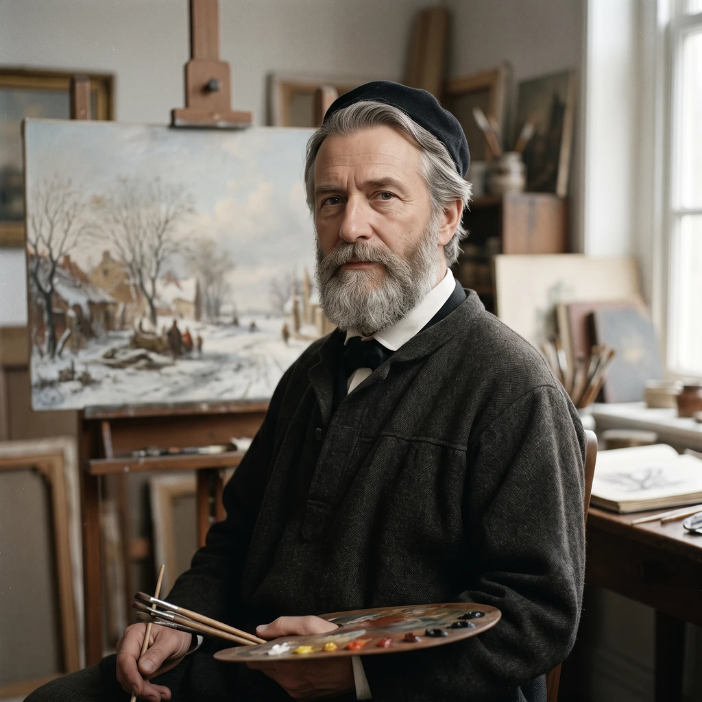 Portrait of Charles Henri Joseph Leickert