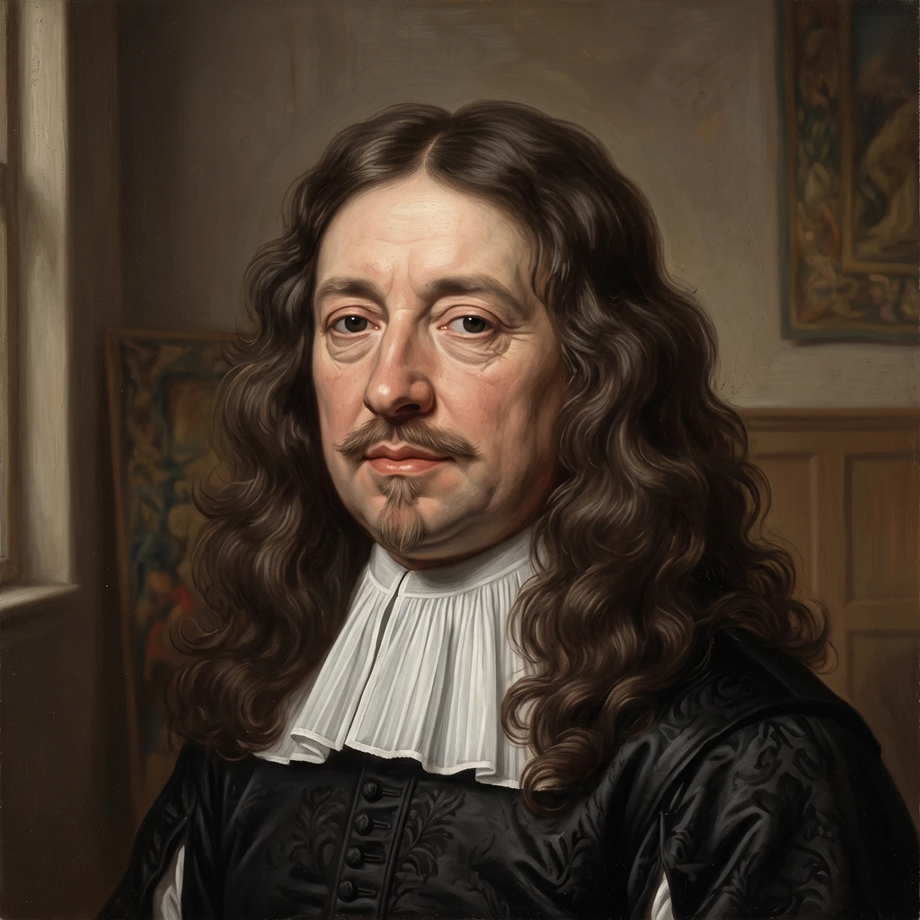 Portrait of Sir Peter Lely