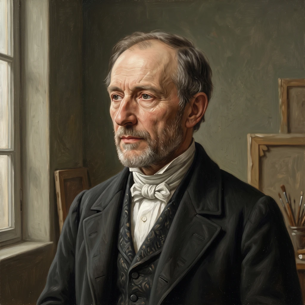 Portrait of Hippolyte Lecomte