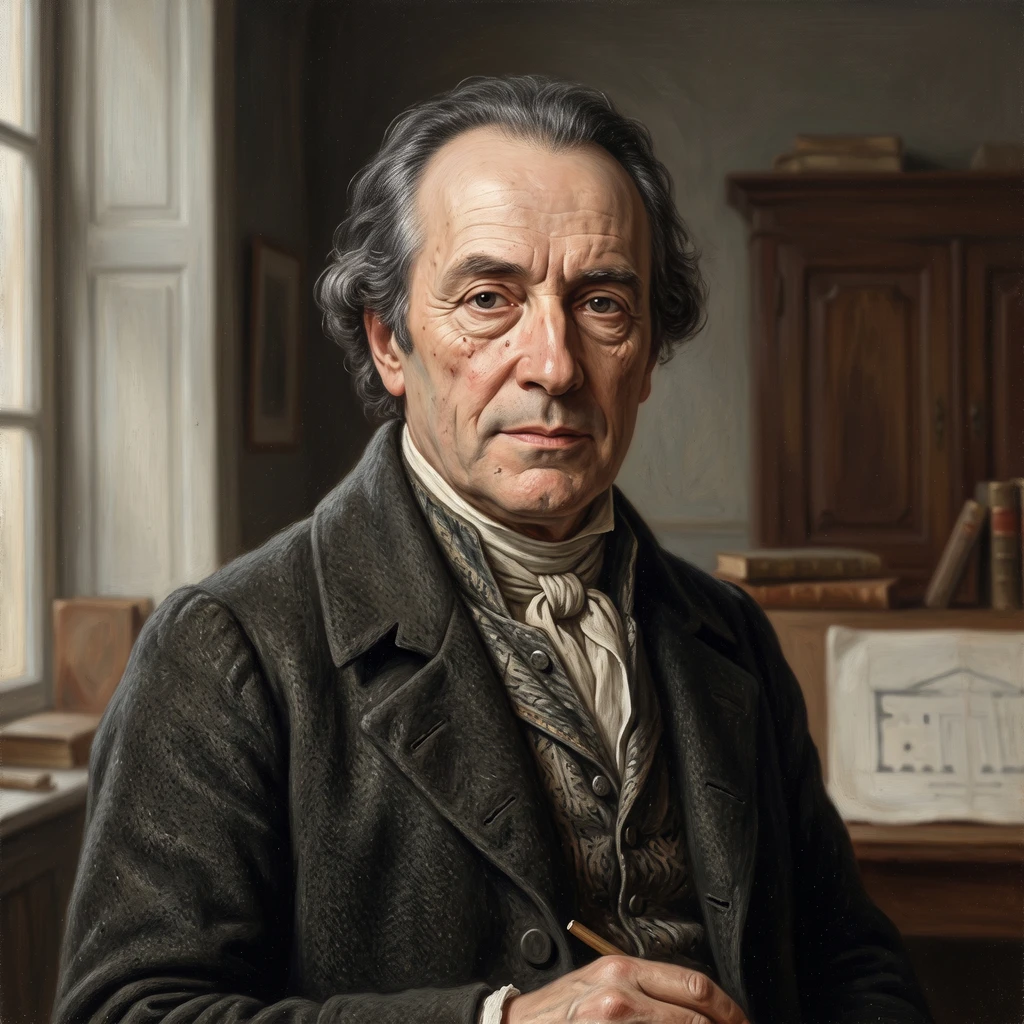 Portrait of Claude-Nicolas Ledoux
