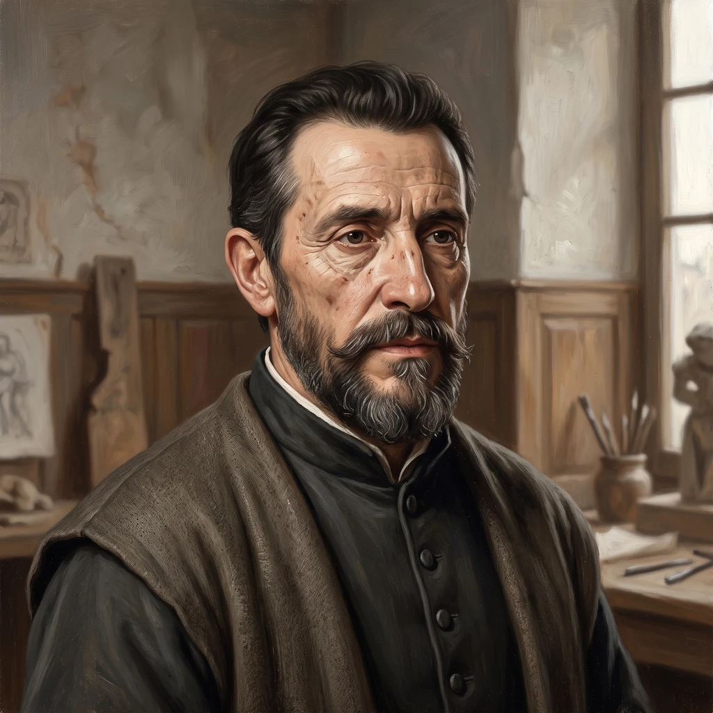 Portrait of Alonso Berruguete