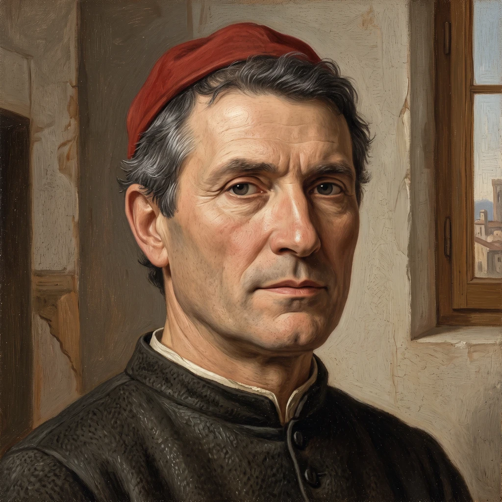 Portrait of Bernardino del Signoraccio
