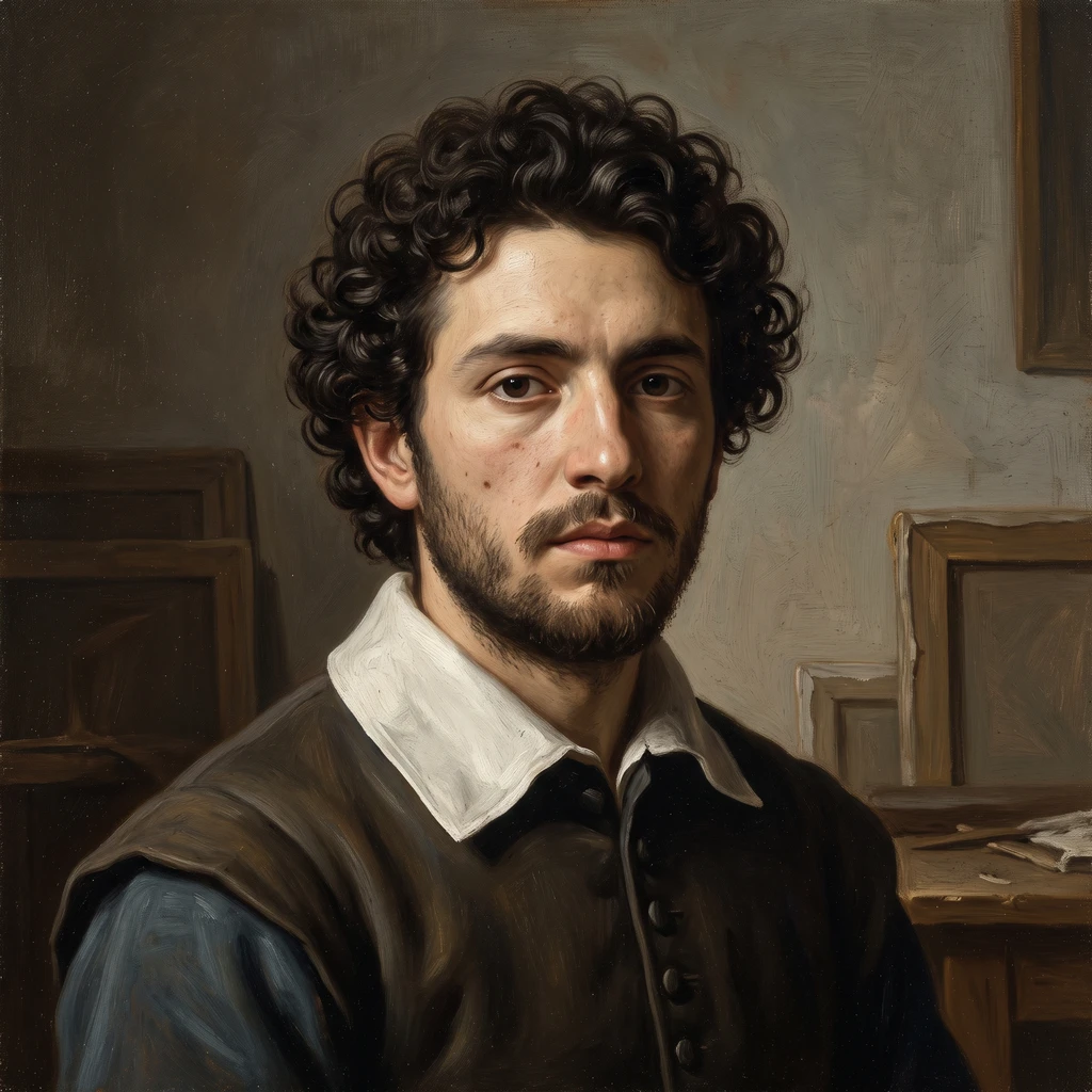 Portrait of Bartolomeo Biscaino