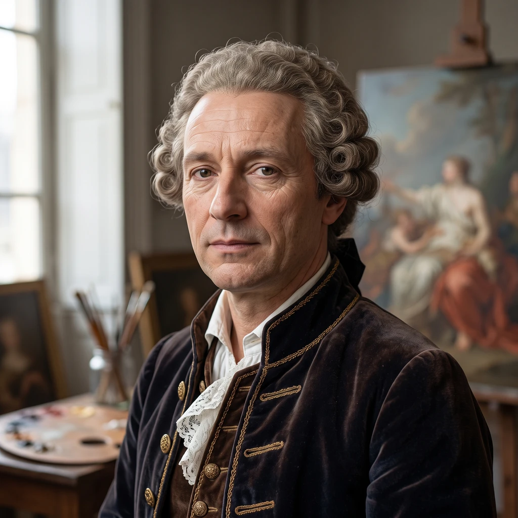 Portrait of François Lemoyne