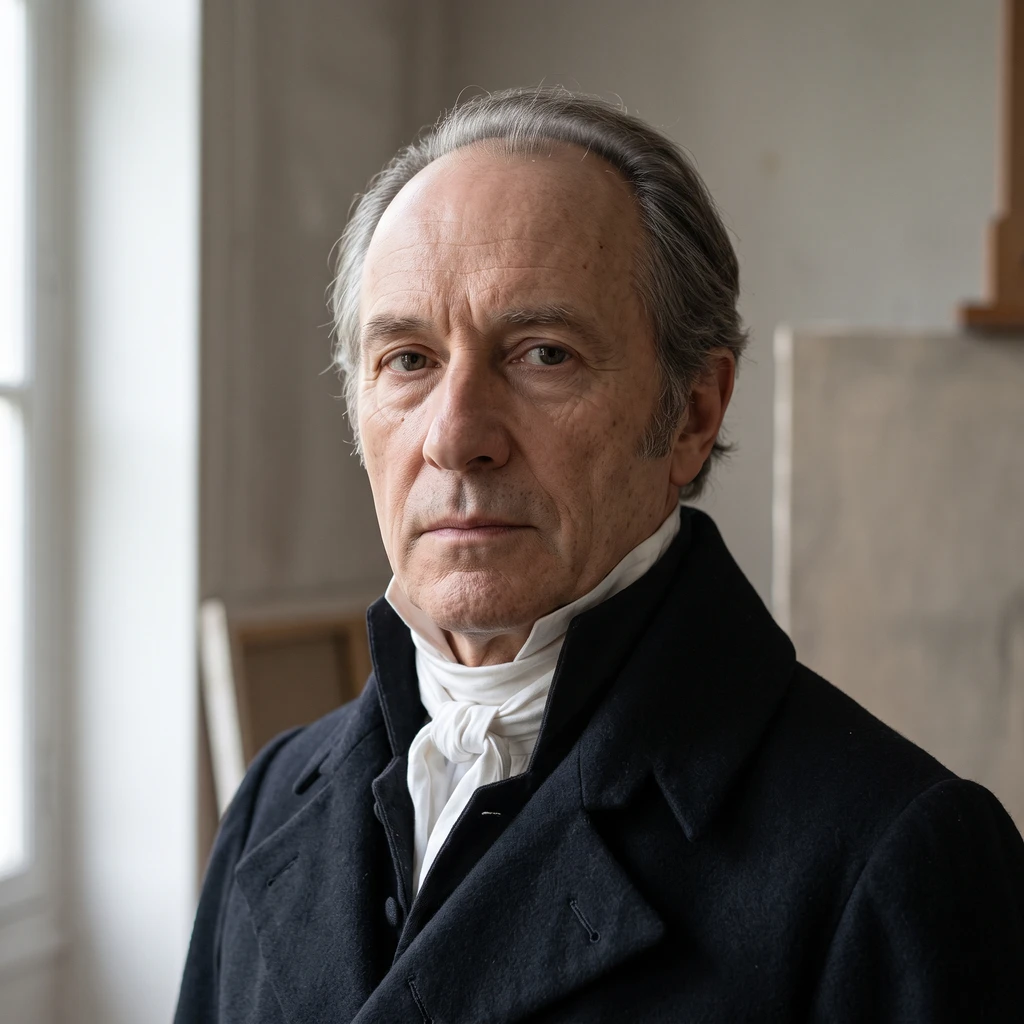 Portrait of Anicet-Charles-Gabriel Lemonnier