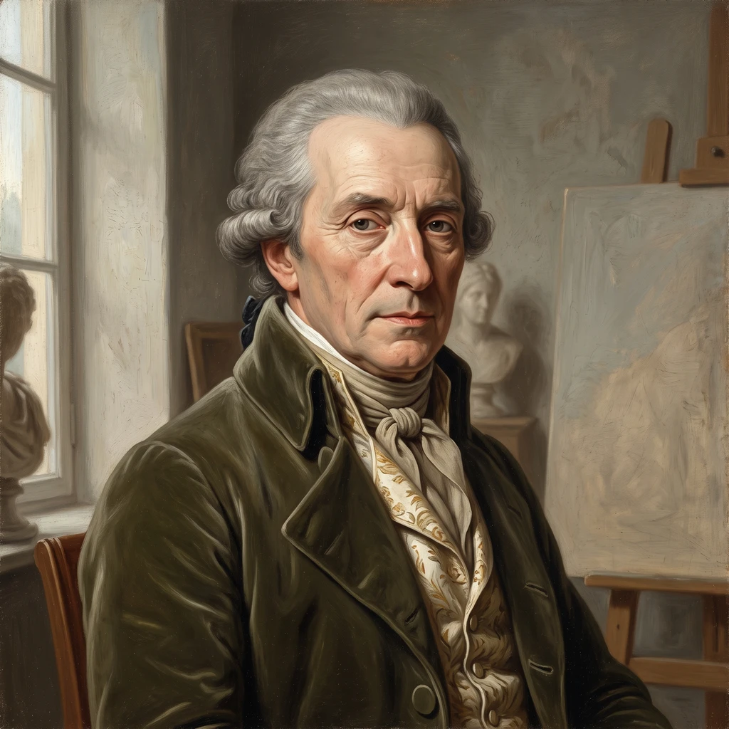 Portrait of Andries Cornelis Lens