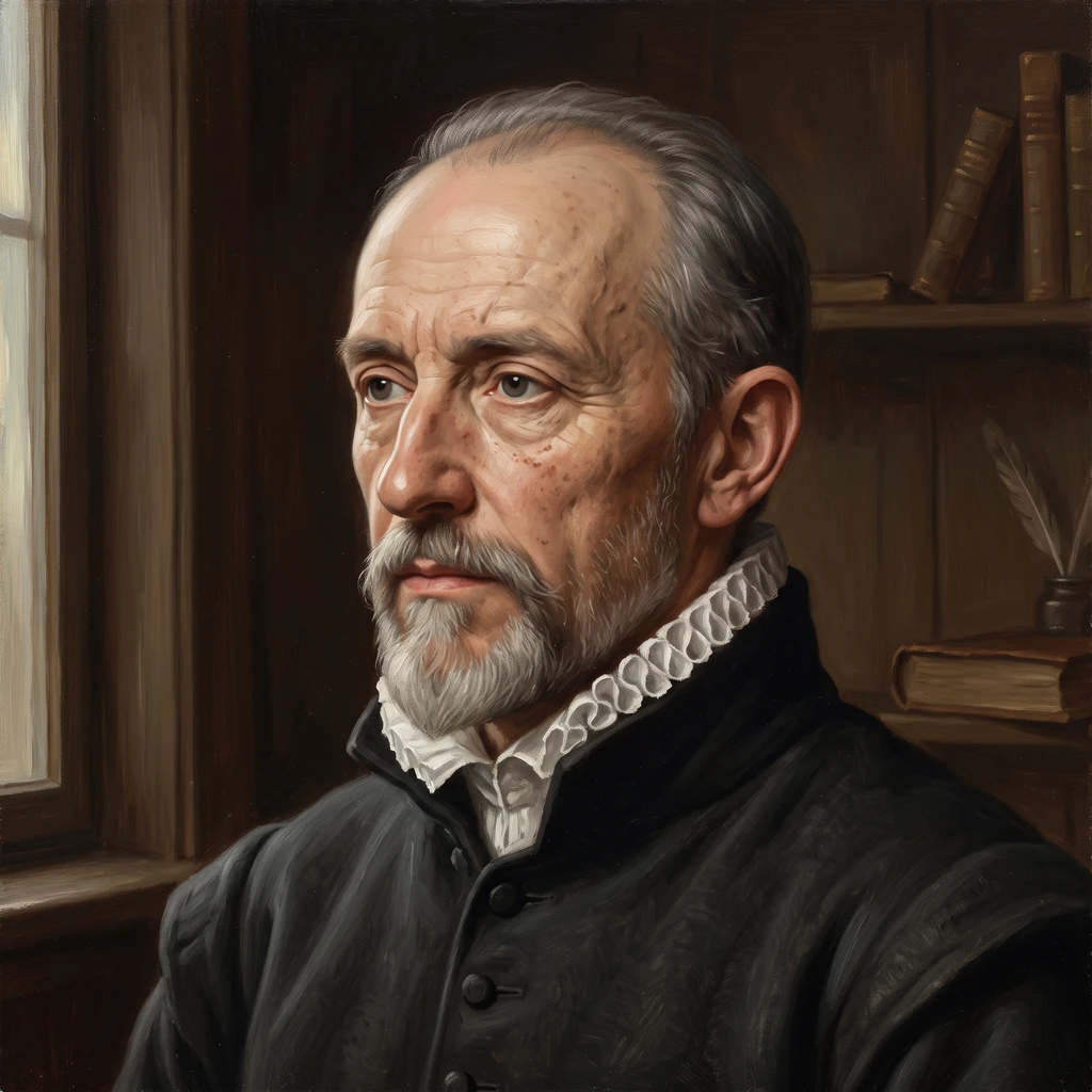 Portrait of Dominicus Lampsonius