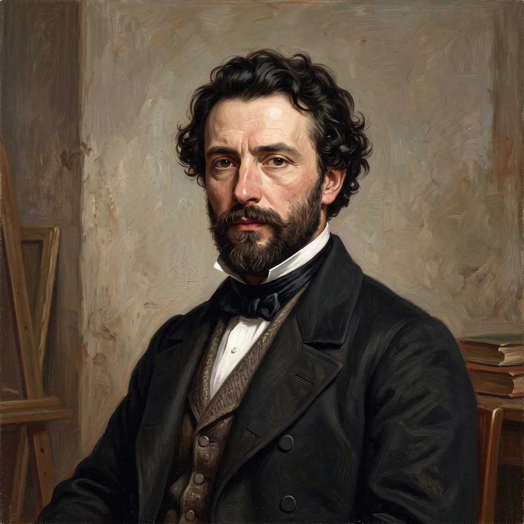 Portrait of Gustave Lassalle-bordes
