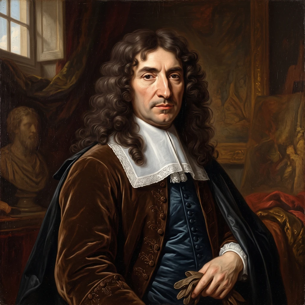 Portrait of Charles le Brun