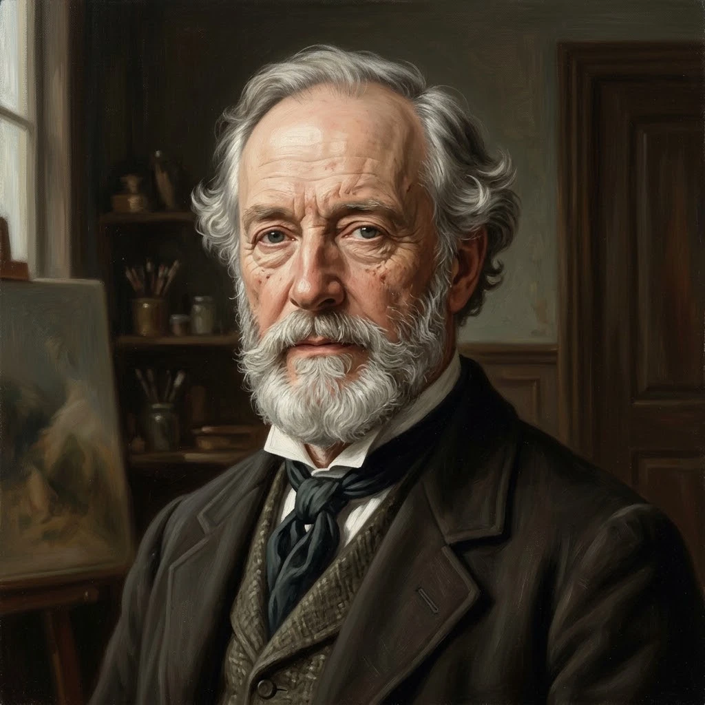 Portrait of Sir Edwin Henry Landseer