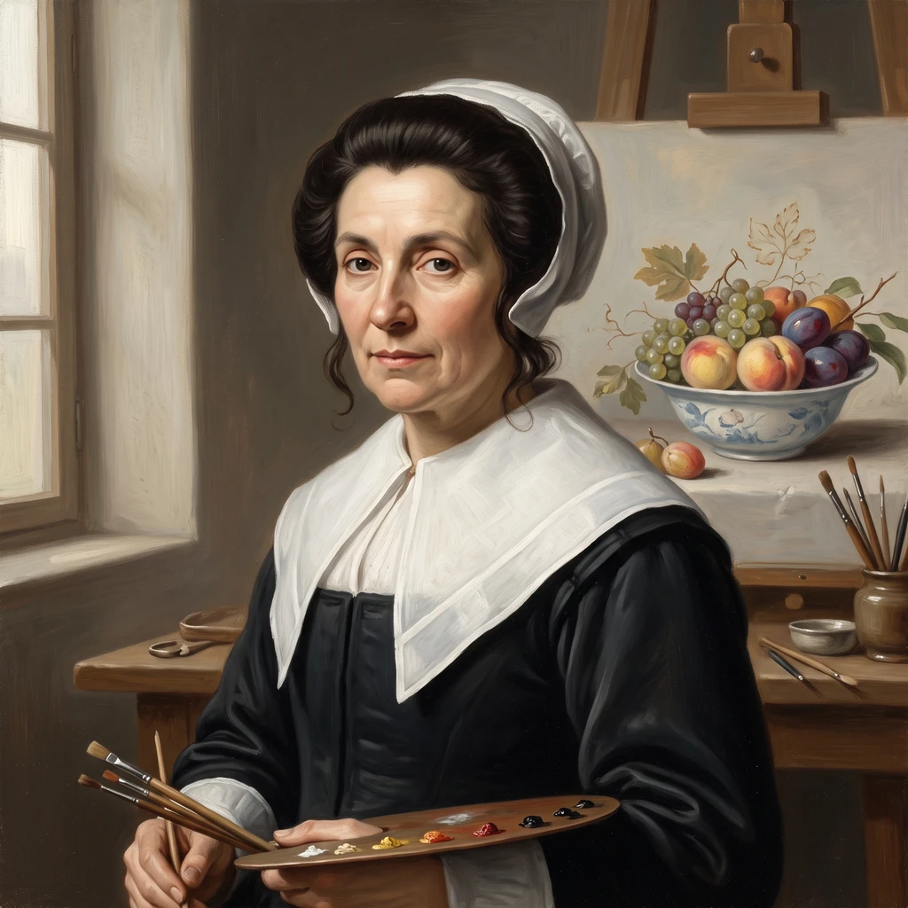 Portrait of Louise Moillon