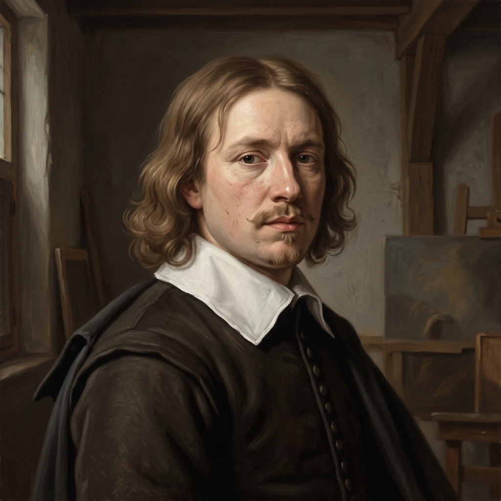 Portrait of Bartholomeus Molenaer