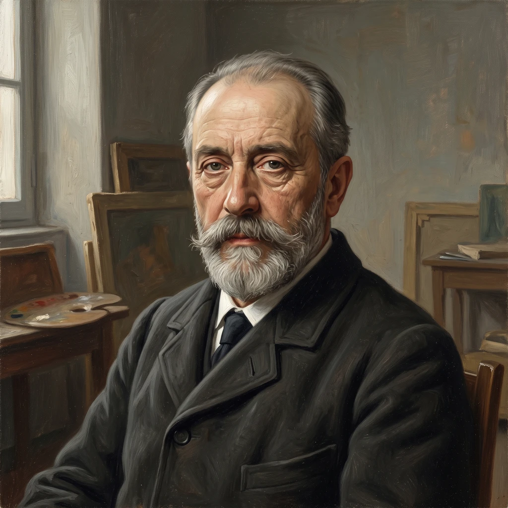 Portrait of Angelo Morbelli