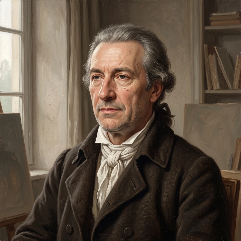 Portrait of Louis-Gabriel Moreau
