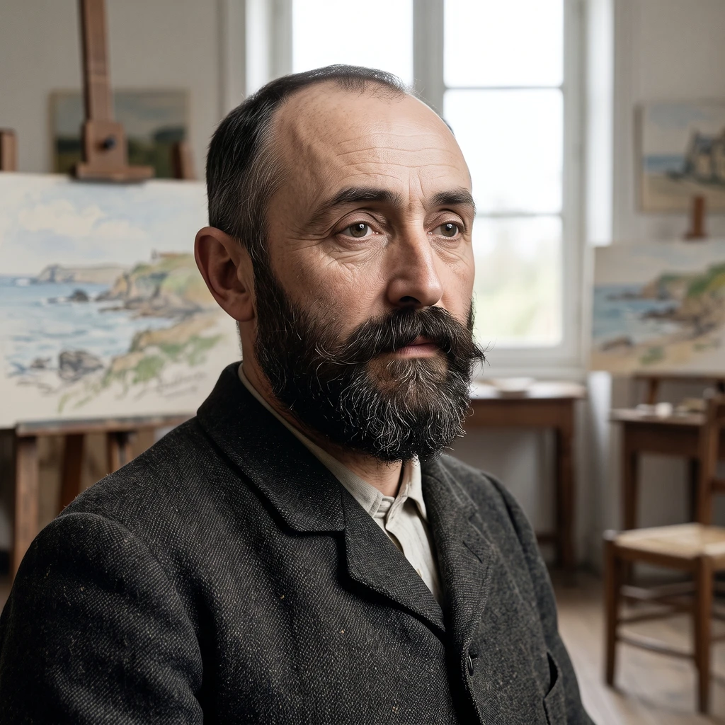 Portrait of Henry Moret
