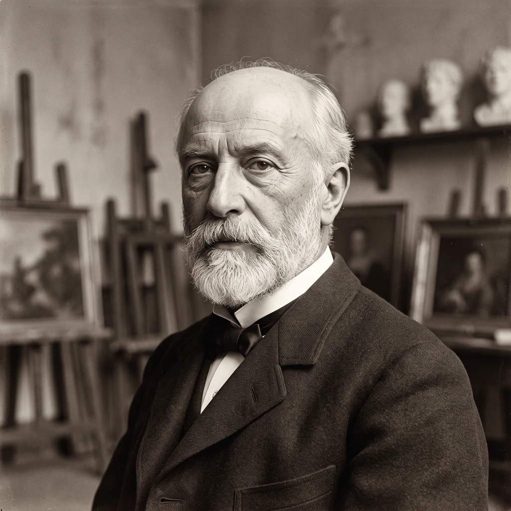 Portrait of Domenico Morelli