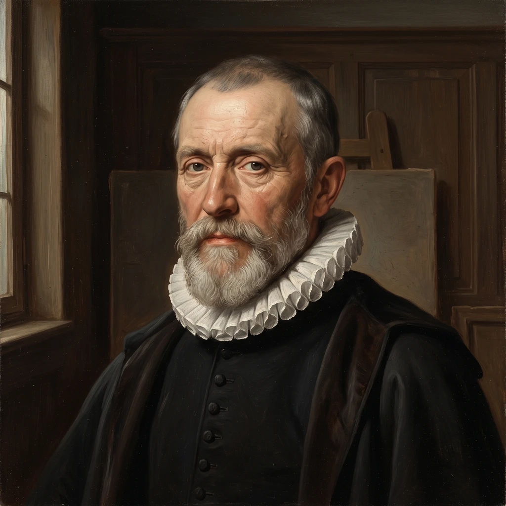 Portrait of Adam van Noort