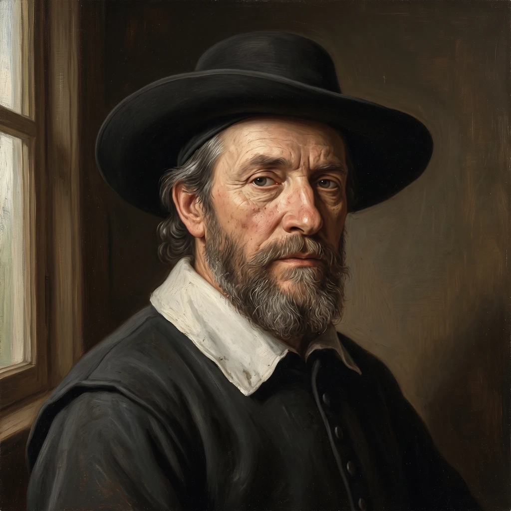 Portrait of Isaak van Nickelen