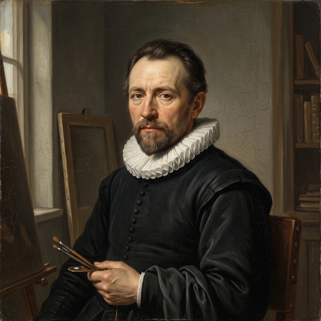 Portrait of Adriaen van, the Younger Nieulandt
