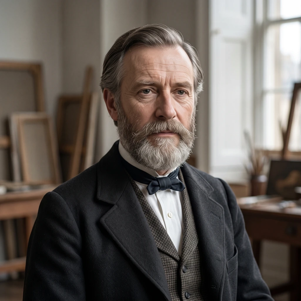 Portrait of Erskine Nicol
