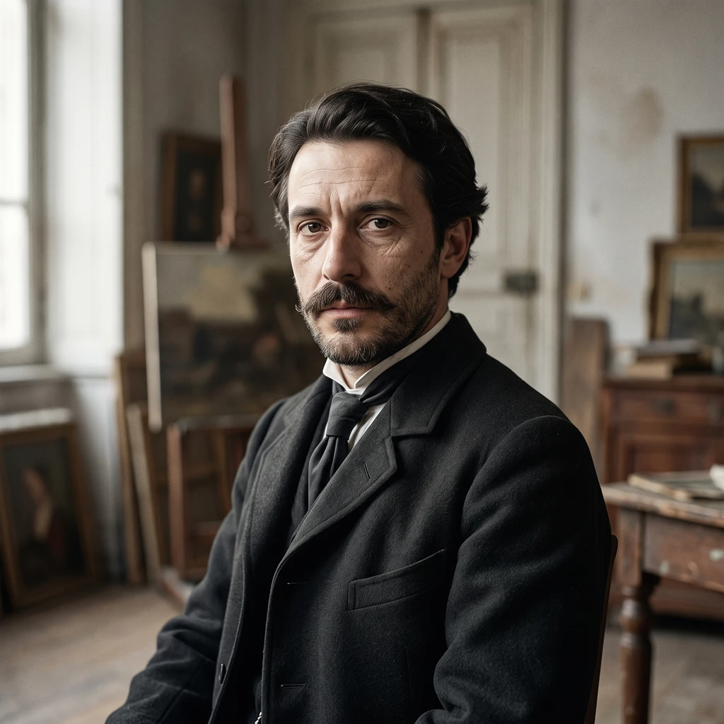 Portrait of Giuseppe de Nittis