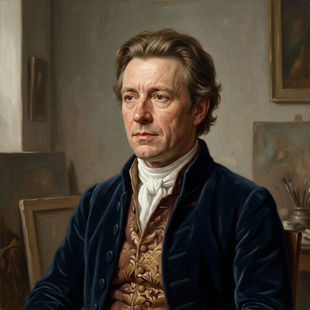 Portrait of Joseph Francis Nollekens