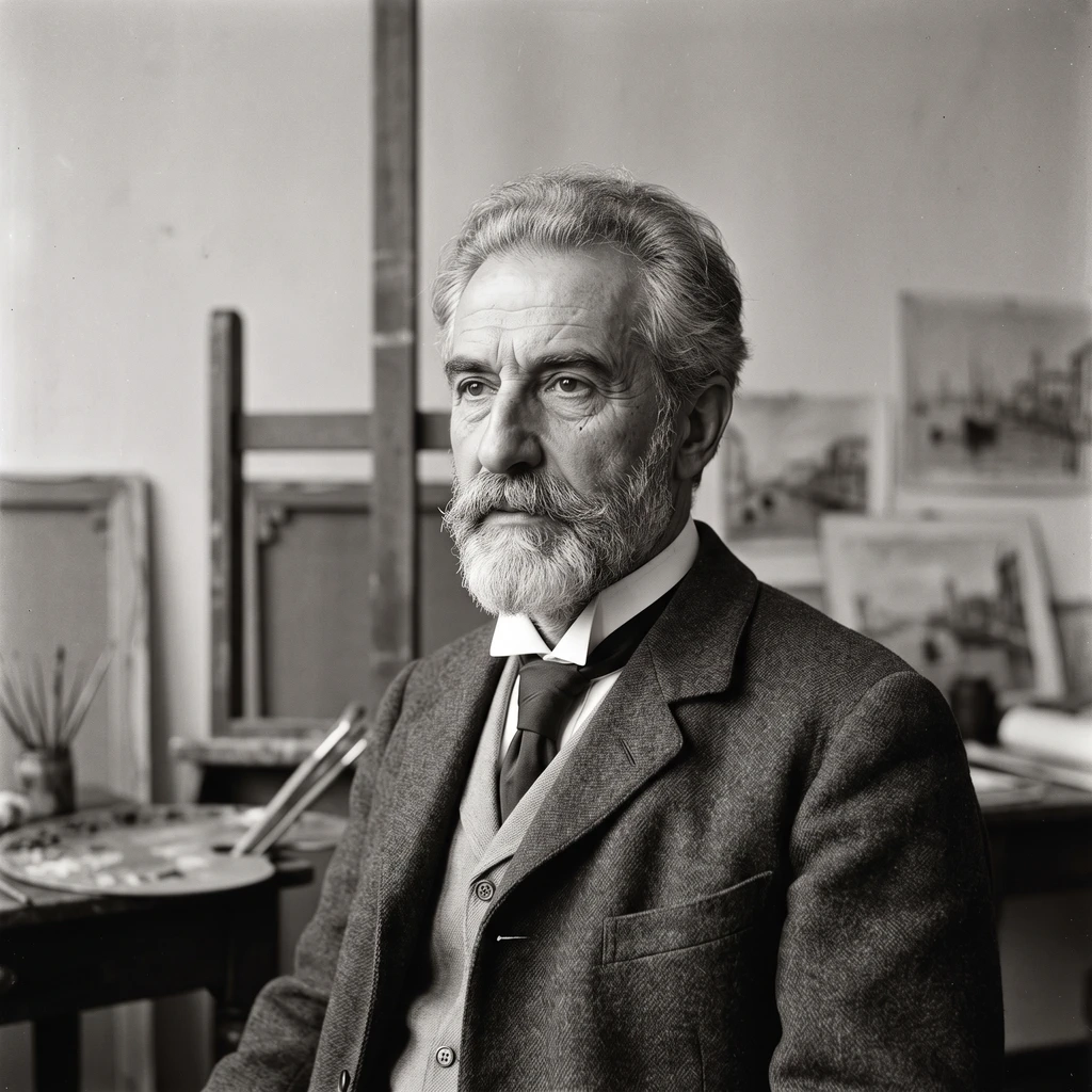 Portrait of Luigi Nono