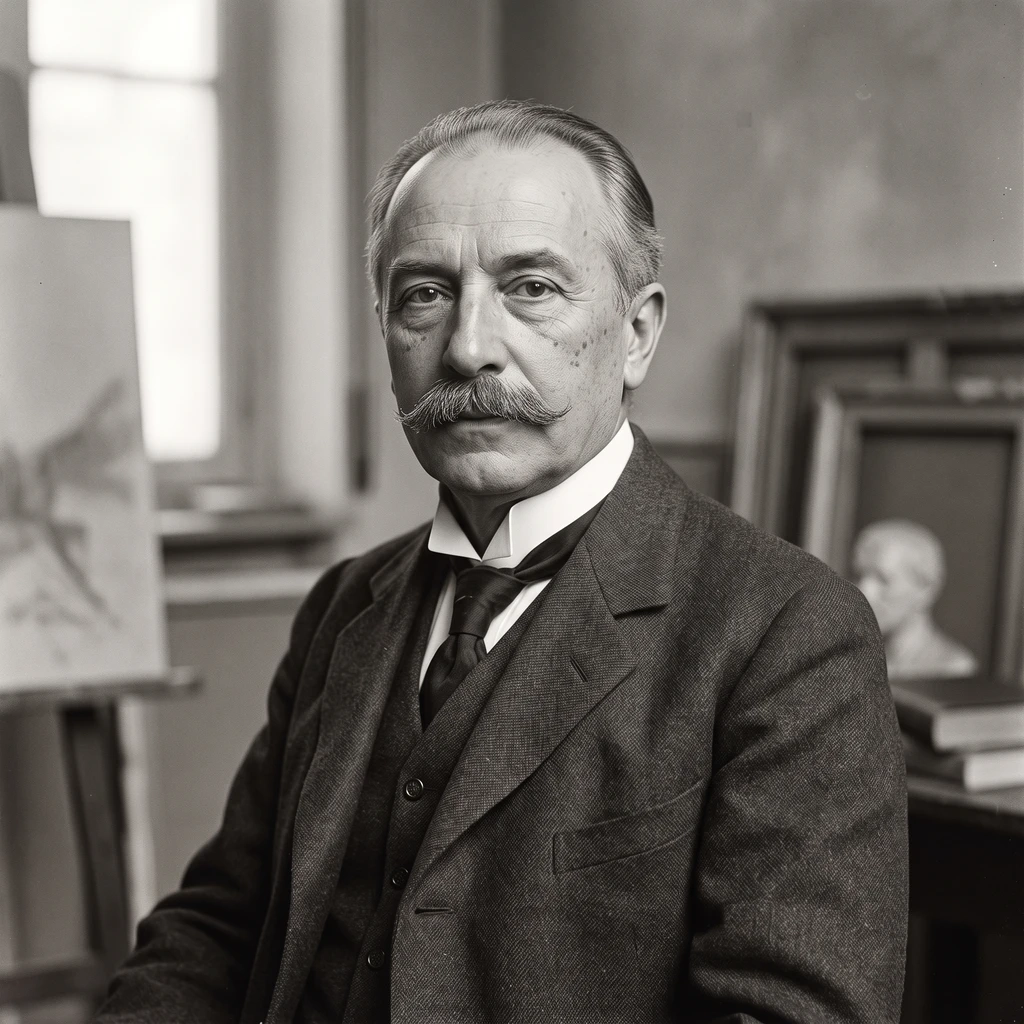Portrait of Plinio Nomellini