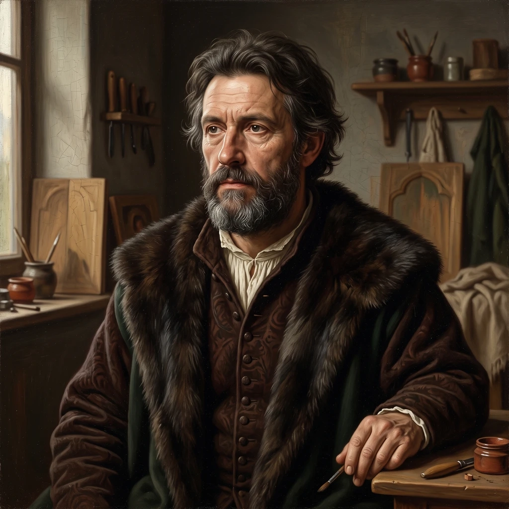 Portrait of Adriaen van Overbeke