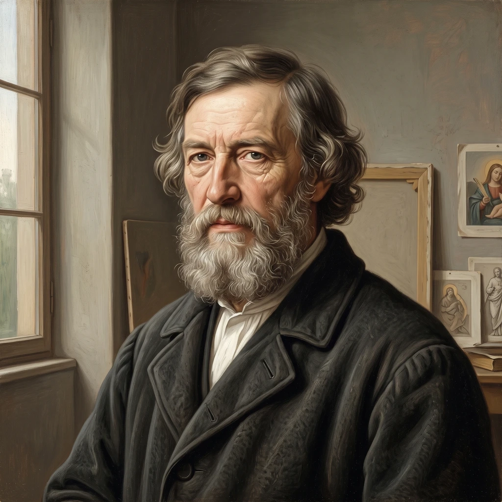 Portrait of Friedrich Overbeck