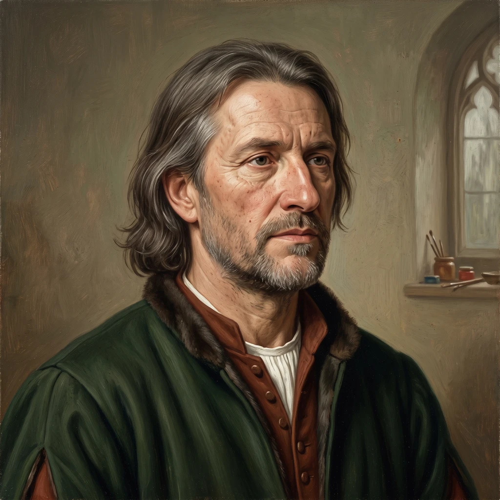 Portrait of Friedrich Pacher