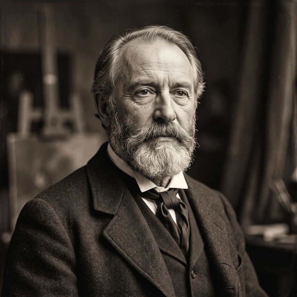 Portrait of Giuseppe Palizzi