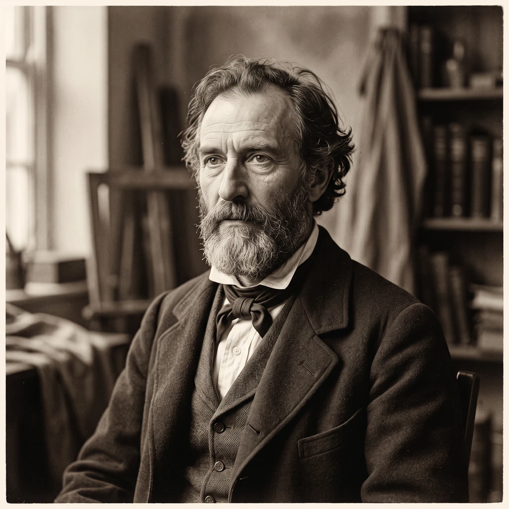 Portrait of Samuel Palmer