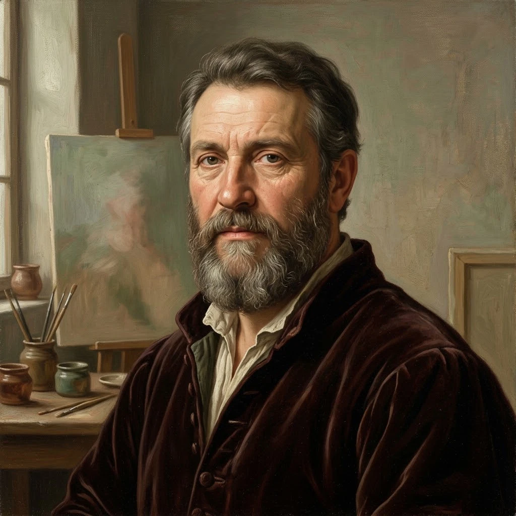 Portrait of Palma Vecchio
