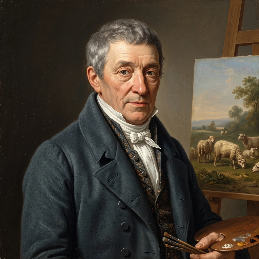 Portrait of Balthazar Paul Ommeganck