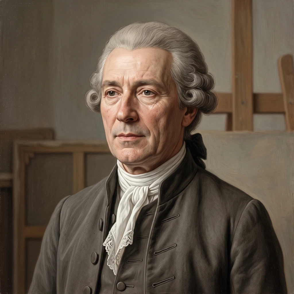 Portrait of Michel-Barthélémy Ollivier
