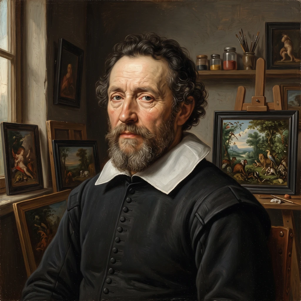 Portrait of Izaac van Oosten
