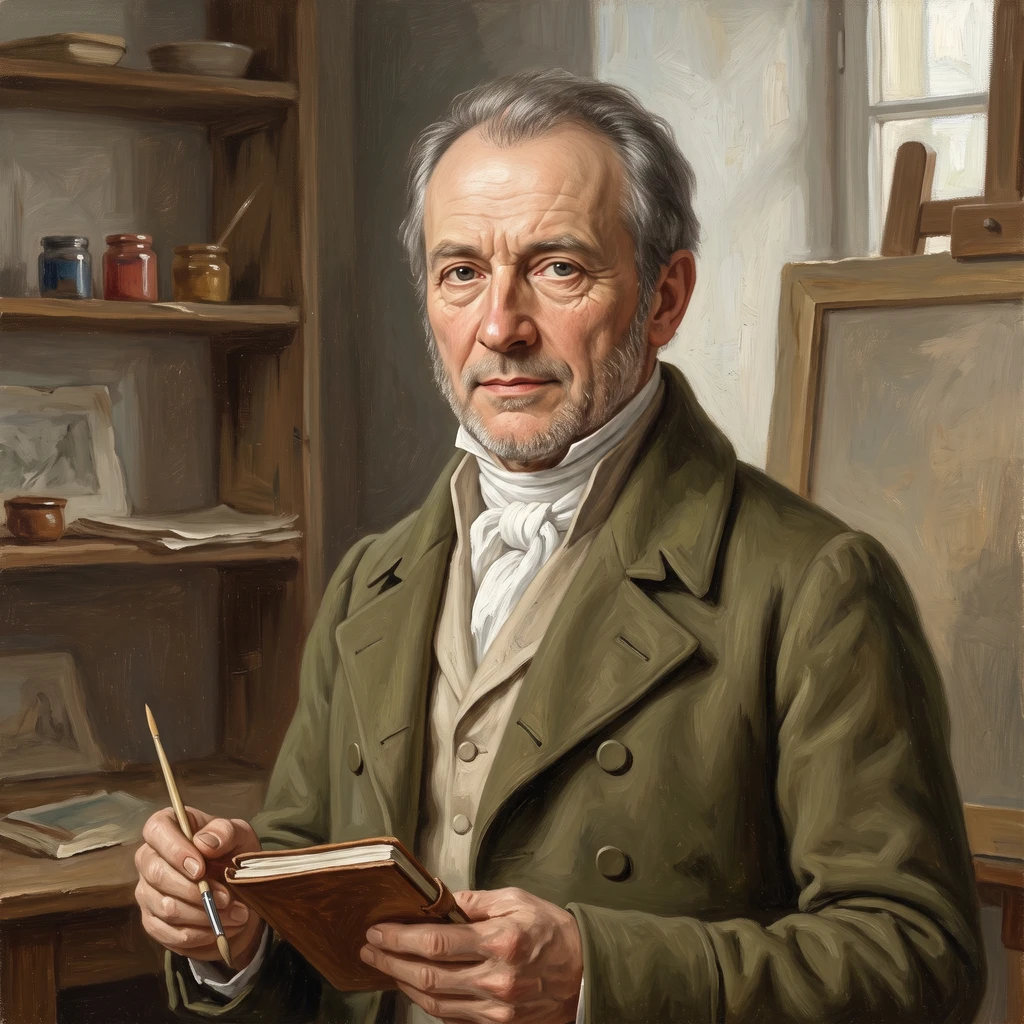 Portrait of Georg Emanuel Opitz