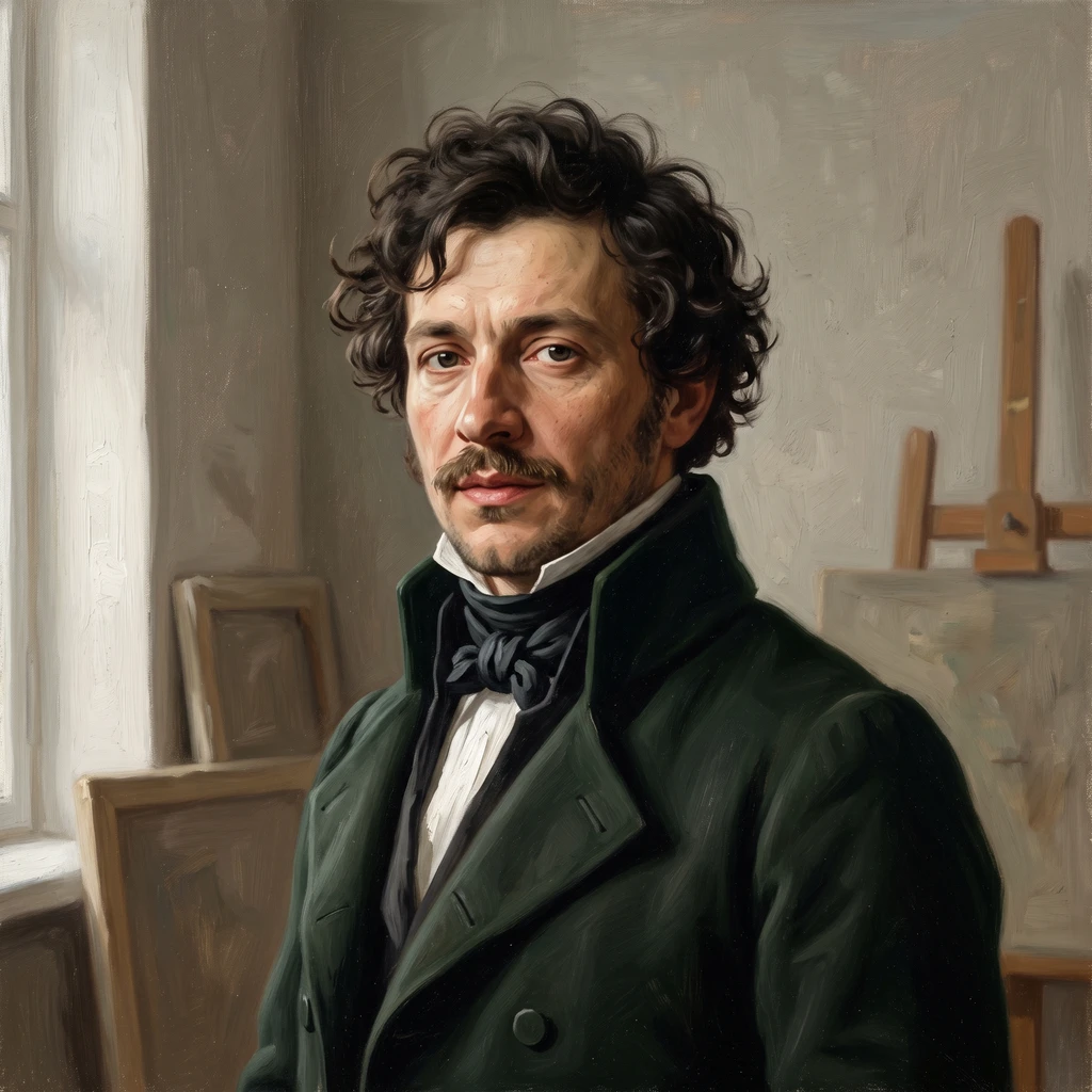 Portrait of Aleksandr Osipovich Orlovsky