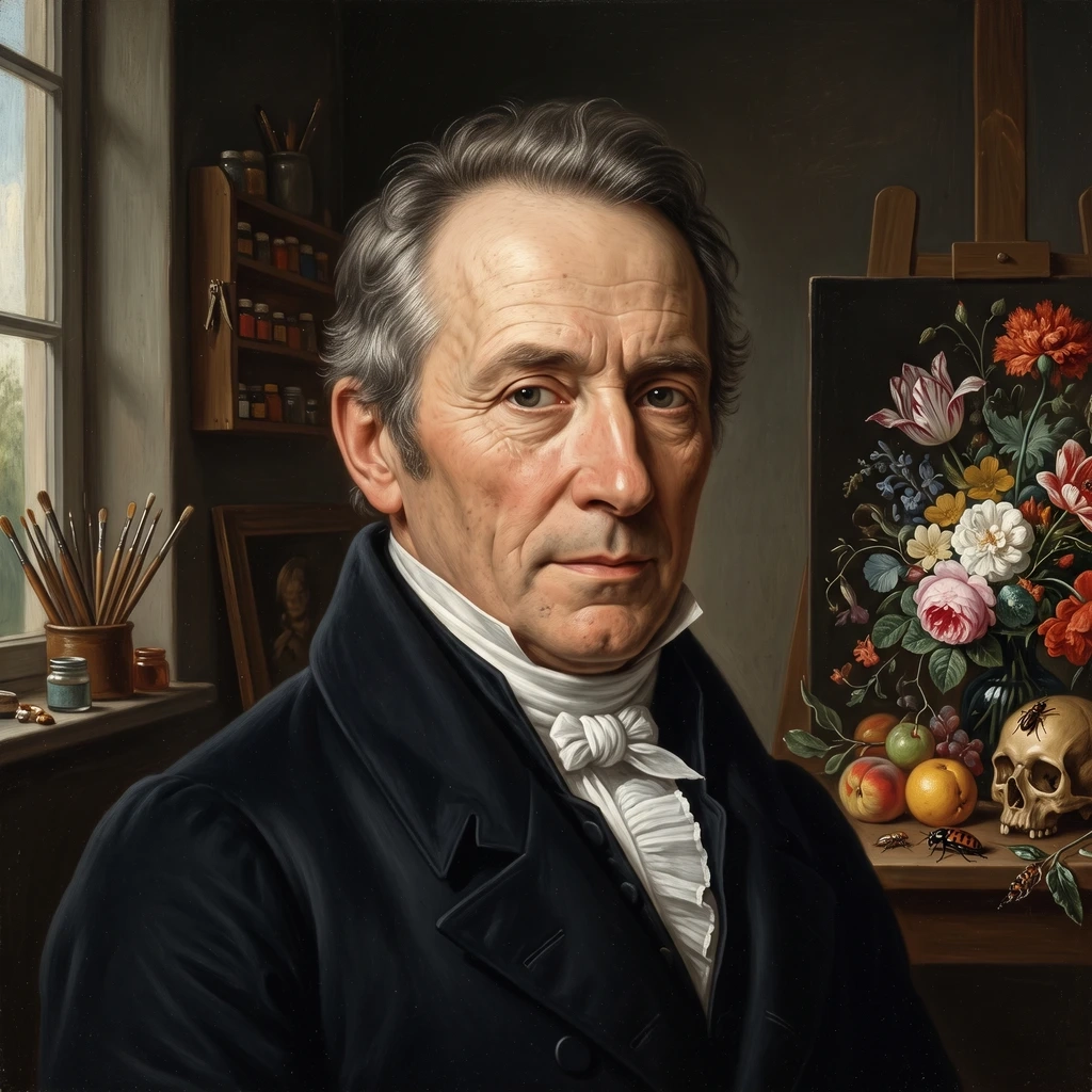 Portrait of Georgius van Os