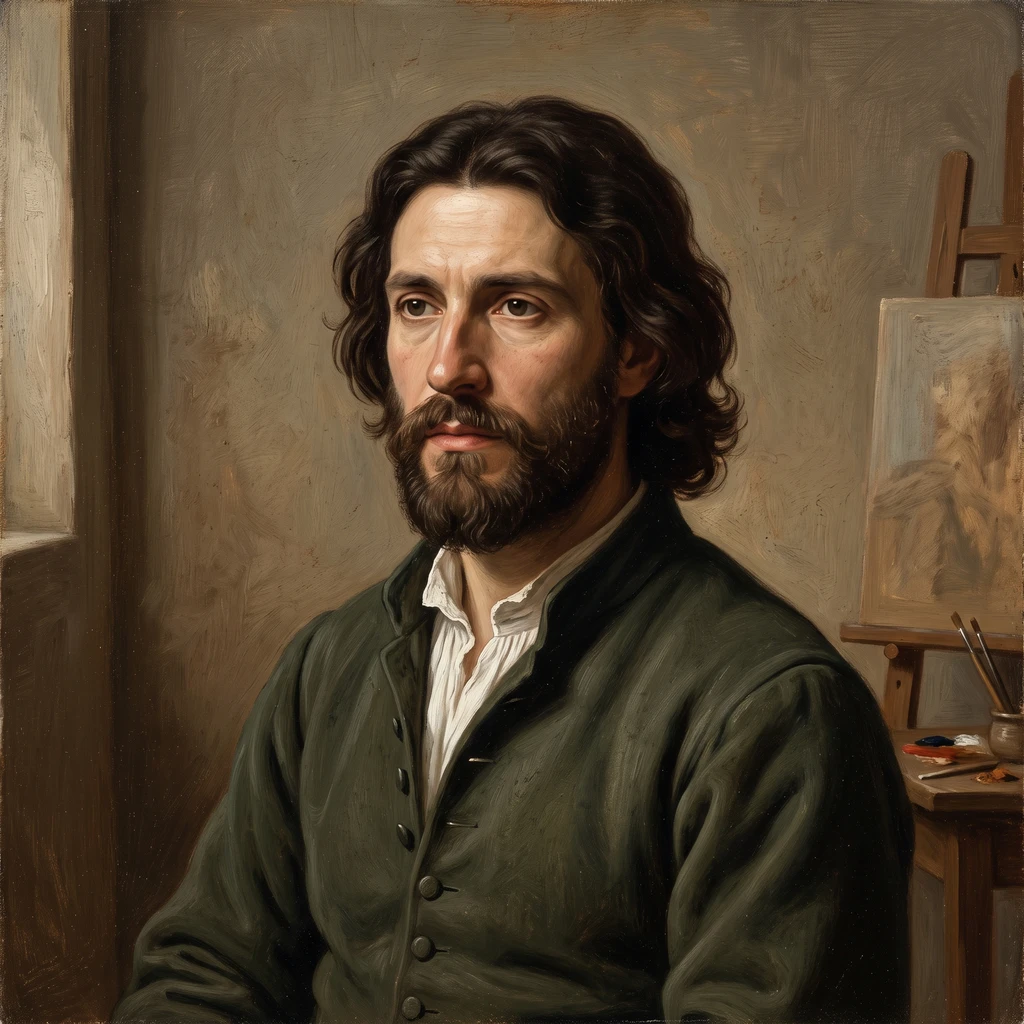 Portrait of Ortolano
